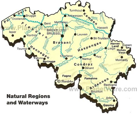 rivier in belgie|Belgium Rivers Map 